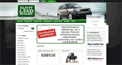 Desktop Screenshot of land-rover.eliott.in