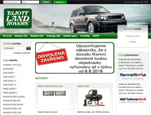 Tablet Screenshot of land-rover.eliott.in